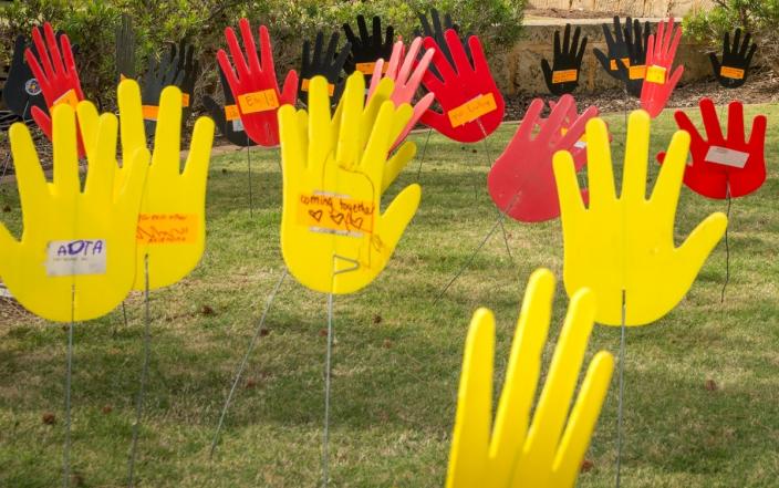 A Sea of Hands for Reconciliation Week